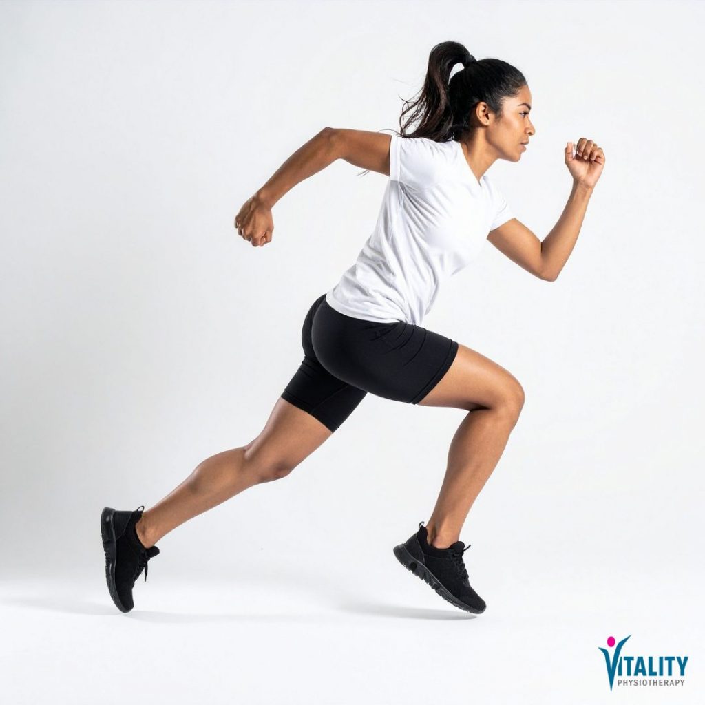Woman with stress incontinence returns to running